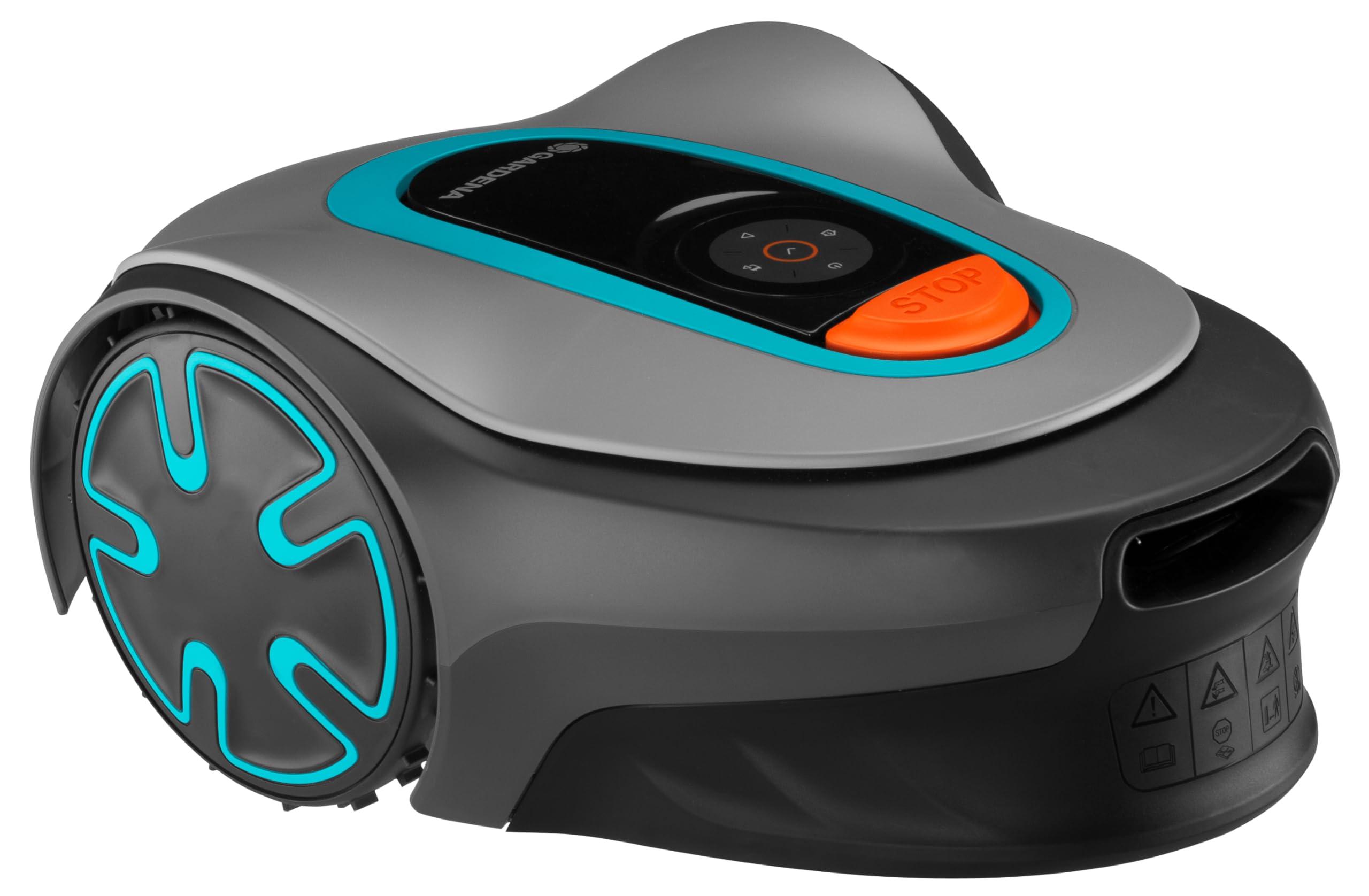 GARDENA 15201-20 SILENO Minimo - Automatic Robotic Lawn Mower with Bluetooth app, Boundary Wire - for lawns up to 2700 Sq Ft, Made in Europe, Grey - Image 6