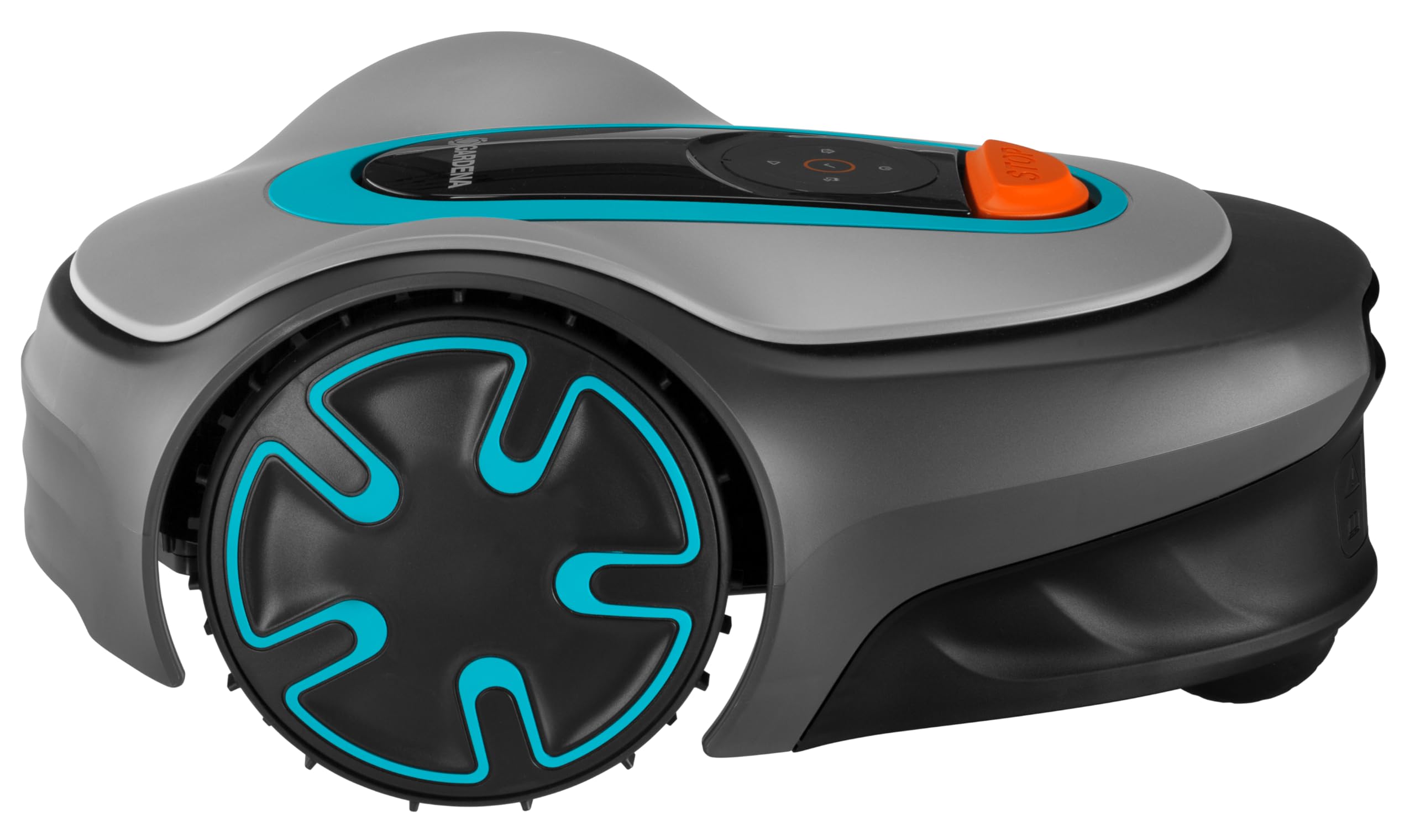 GARDENA 15201-20 SILENO Minimo - Automatic Robotic Lawn Mower with Bluetooth app, Boundary Wire - for lawns up to 2700 Sq Ft, Made in Europe, Grey - Image 7