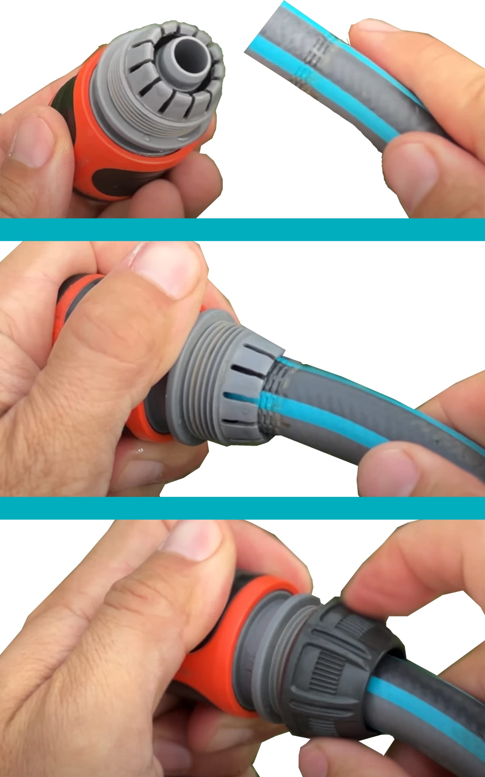 Gardena (32915 1/2" Tap End Hose Repair Connector, for Repairing Hoses and Adapting to The Original System, Made in Germany - Image 4